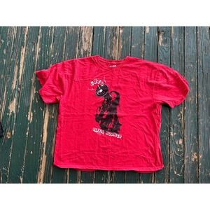 Olivia Rodrigo GUTS Tour Graphic T-Shirt Mens XL Red Cotton Short Sleeve Tee